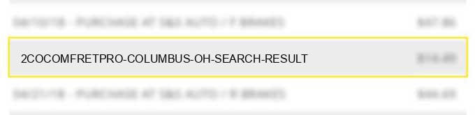 2co.com*fretpro columbus oh search result image
